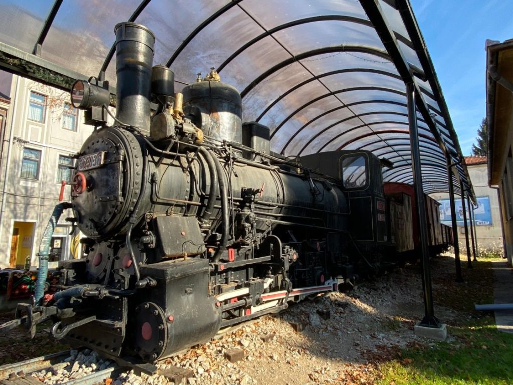 Parna lokomotiva Ciro u Travniku