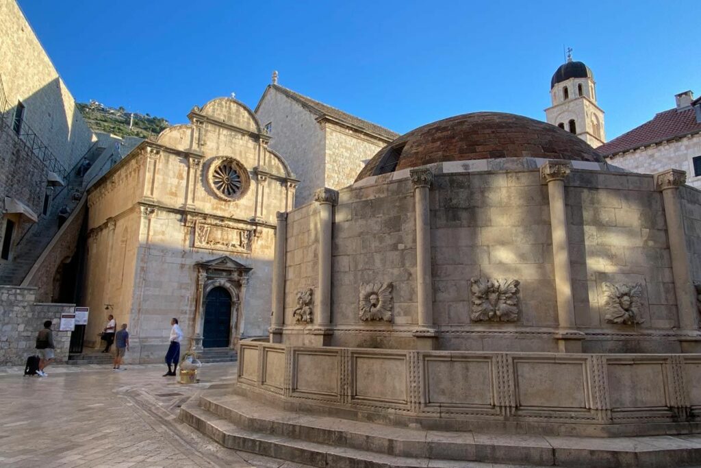 Velika Onofrijeva fontana - znamenitost Dubrovnika